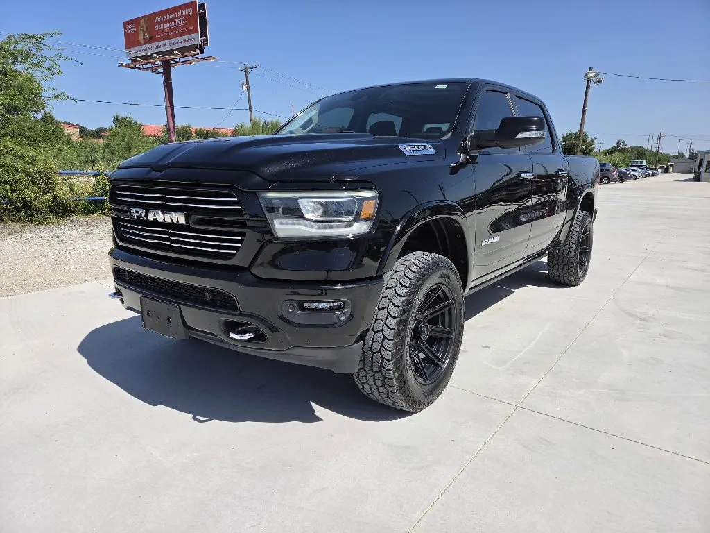 Black 2021 RAM 1500 LARAMIE for sale in Fort Worth, TX