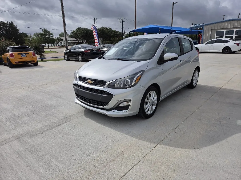 Silver 2021 CHEVROLET SPARK HATCHBACK 1LT for sale in Fort Worth, TX