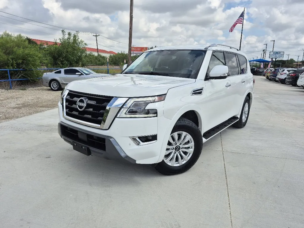 White 2024 NISSAN ARMADA SV for sale in Fort Worth, TX