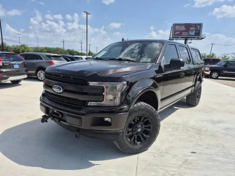 Black 2019 FORD F-150 PLATINUM for sale in Fort Worth, TX