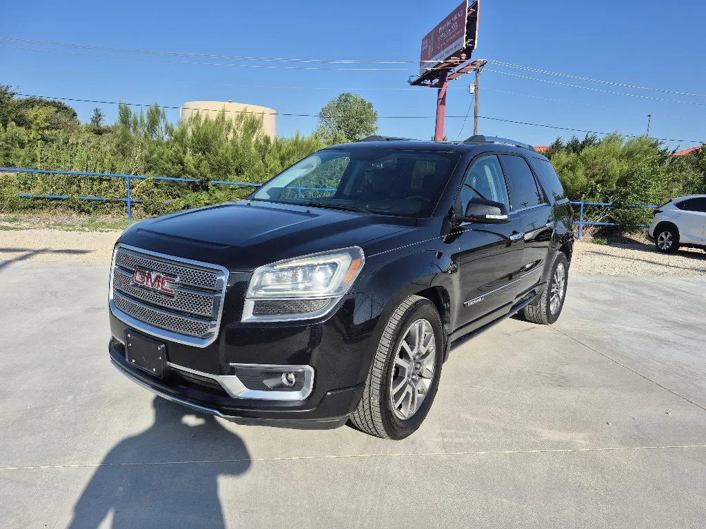 Black 2013 GMC ACADIA DENALI for sale in Fort Worth, TX