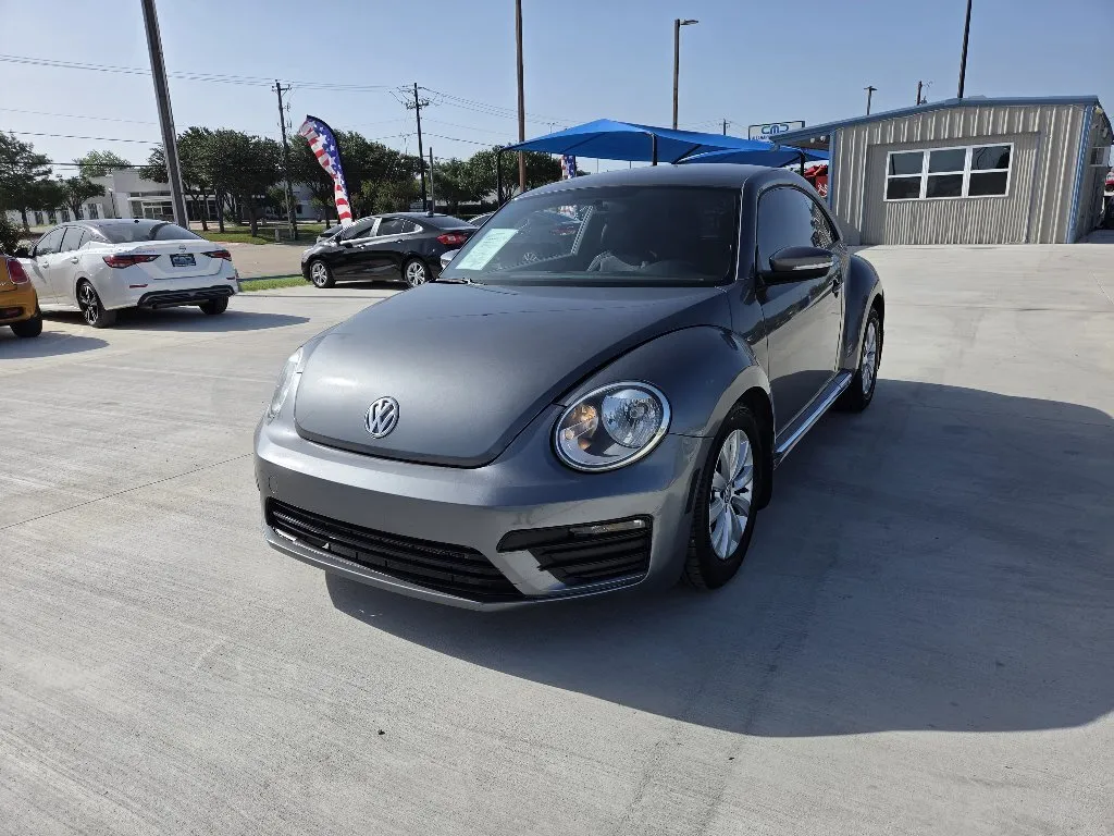 Gray 2019 VOLKSWAGEN BEETLE 2.0T S for sale in Fort Worth, TX