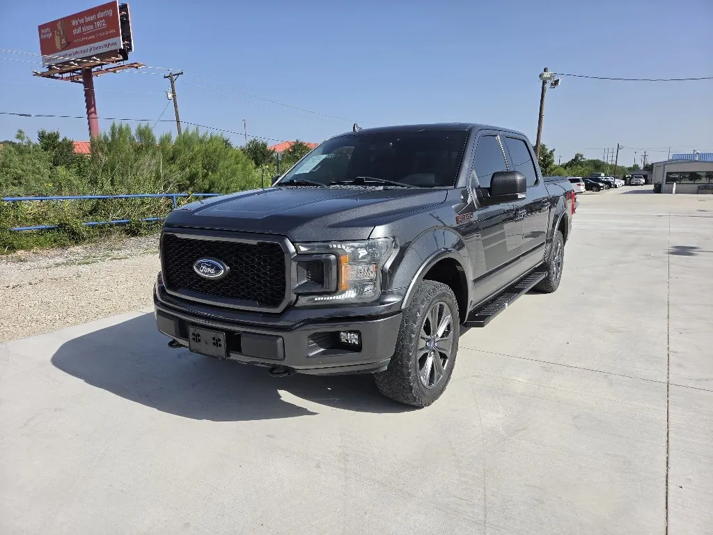 Black 2018 FORD F-150 XLT for sale in Fort Worth, TX