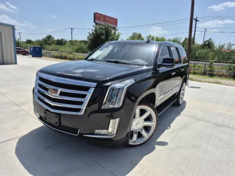 Black 2018 CADILLAC ESCALADE LUXURY for sale in Fort Worth, TX