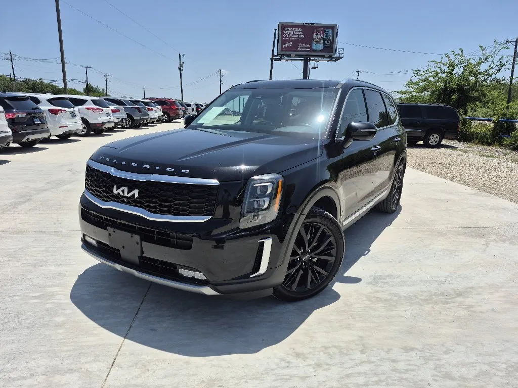 Black 2022 KIA TELLURIDE SX for sale in Fort Worth, TX