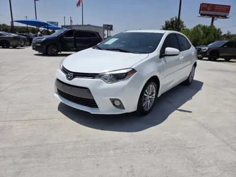 White 2015 TOYOTA COROLLA LE PLUS for sale in Fort Worth, TX