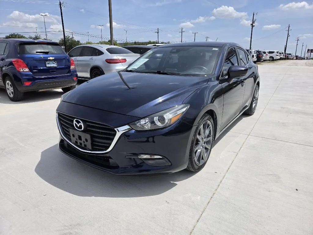 Blue 2018 MAZDA MAZDA3 TOURING for sale in Fort Worth, TX