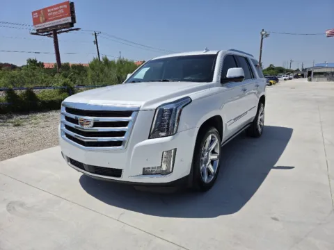 White 2018 CADILLAC ESCALADE PREMIUM LUXURY for sale in Fort Worth, TX