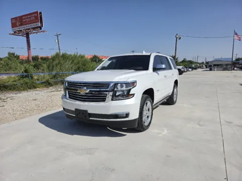 White 2017 CHEVROLET TAHOE PREMIER for sale in Fort Worth, TX