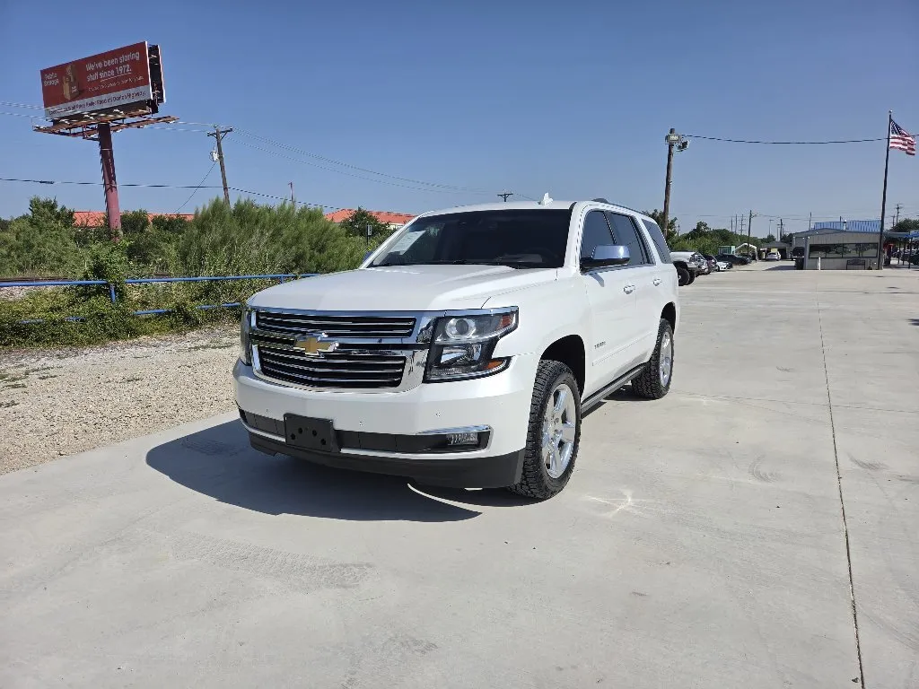White 2017 CHEVROLET TAHOE PREMIER for sale in Fort Worth, TX