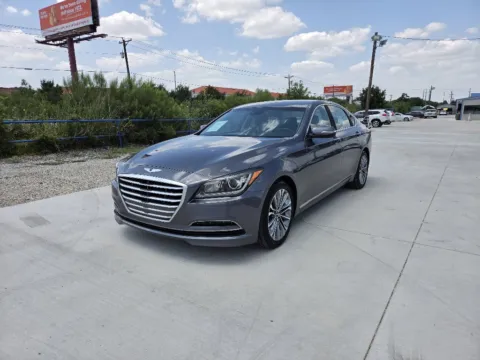 Gray 2016 HYUNDAI GENESIS 3.8L for sale in Fort Worth, TX