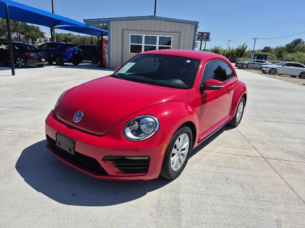 Red 2019 VOLKSWAGEN BEETLE 2.0T COUPE S for sale in Fort Worth, TX