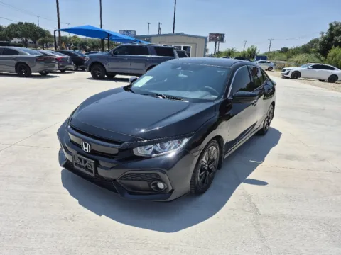 Black 2019 HONDA CIVIC EX for sale in Fort Worth, TX