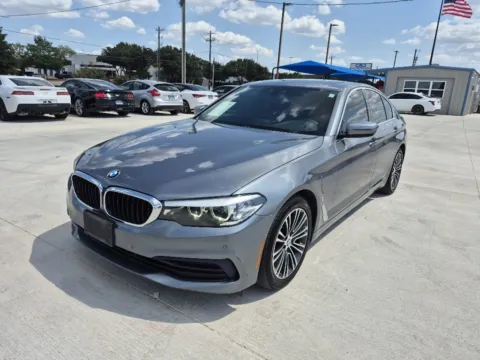 Gray 2019 BMW 5 SERIES 530E SPORT for sale in Fort Worth, TX