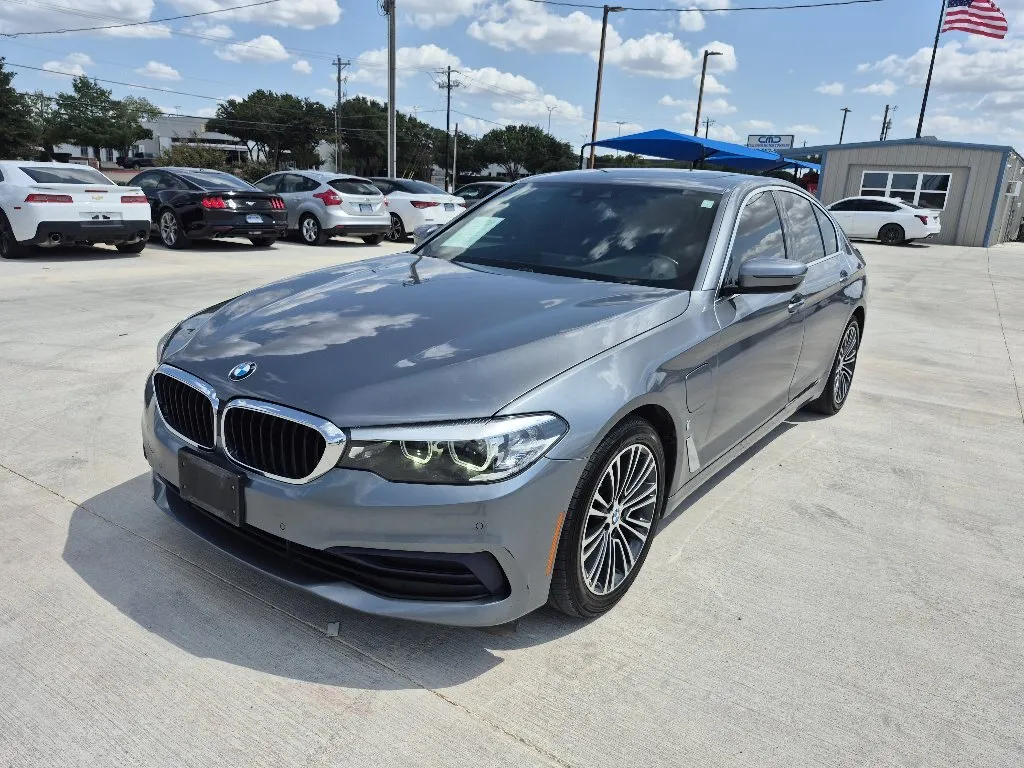 Gray 2019 BMW 5 SERIES 530E SPORT for sale in Fort Worth, TX
