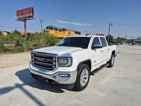 White 2016 GMC SIERRA 1500 SLT for sale in Fort Worth, TX
