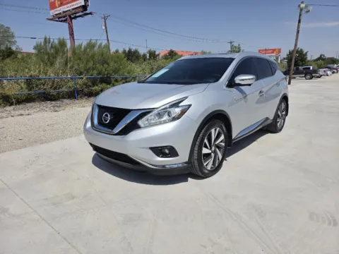 Silver 2015 NISSAN MURANO PLATINUM for sale in Fort Worth, TX