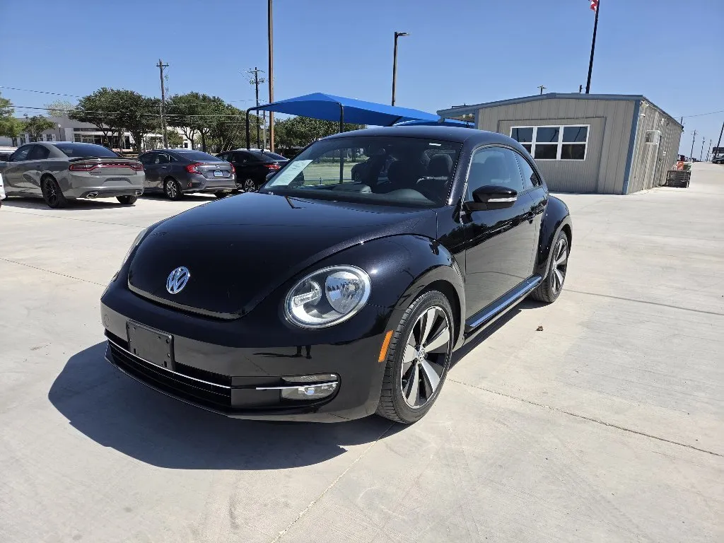 Black 2013 VOLKSWAGEN BEETLE TURBO for sale in Fort Worth, TX