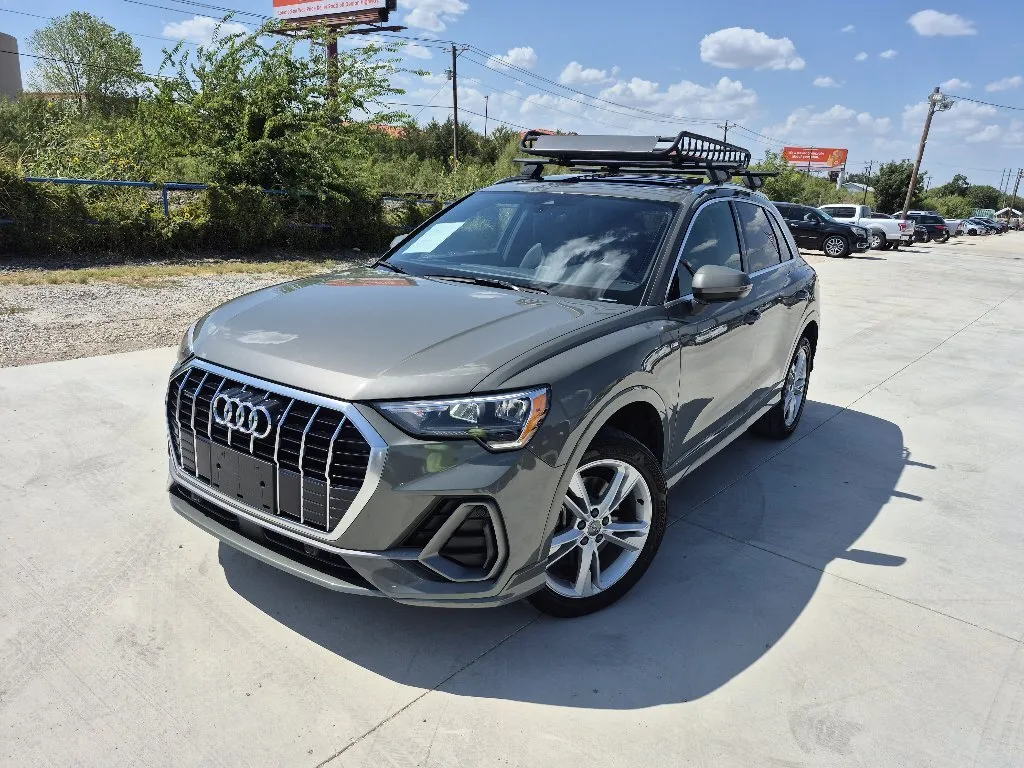 Gray 2020 AUDI Q3 QUATTRO S LINE PREMIUM 45 TFSI for sale in Fort Worth, TX