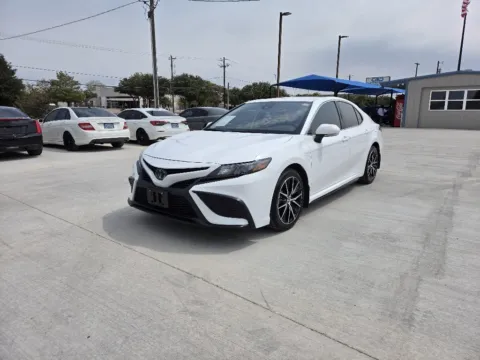White 2023 TOYOTA CAMRY SE for sale in Fort Worth, TX