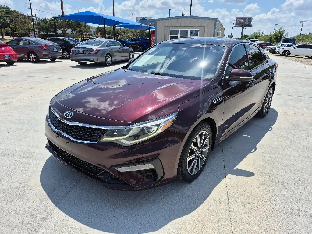 Red 2019 KIA OPTIMA LX for sale in Fort Worth, TX