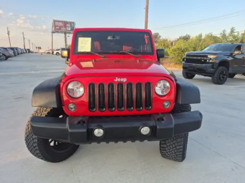 Another view of 2015 JEEP WRANGLER UNLIMI SPORT for sale in Fort Worth, TX at Callahan Motor Company