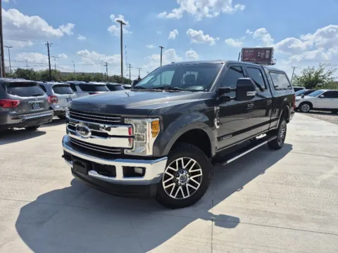 Gray 2017 FORD F-250 SUPER DUT LARIAT for sale in Fort Worth, TX