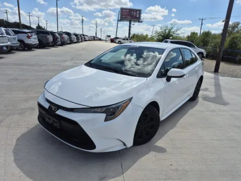 White 2023 TOYOTA COROLLA LE for sale in Fort Worth, TX