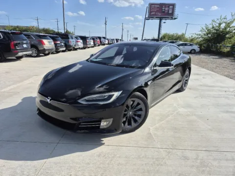 Black 2019 TESLA MODEL S 75D for sale in Fort Worth, TX