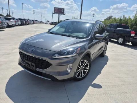 Gray 2021 FORD ESCAPE HYBRID SEL for sale in Fort Worth, TX