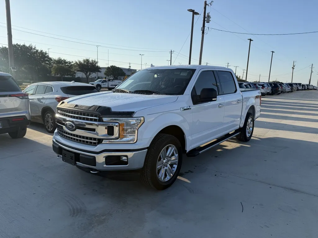 White 2018 FORD F-150 XL for sale in Fort Worth, TX