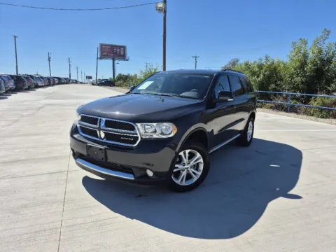 Black 2011 DODGE DURANGO CREW for sale in Fort Worth, TX