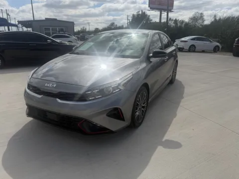 Gray 2022 KIA FORTE GT-Line for sale in Fort Worth, TX