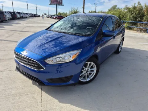 Blue 2018 FORD FOCUS SE for sale in Fort Worth, TX