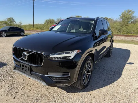 Black 2017 VOLVO XC90 T6 MOMENTUM for sale in Fort Worth, TX