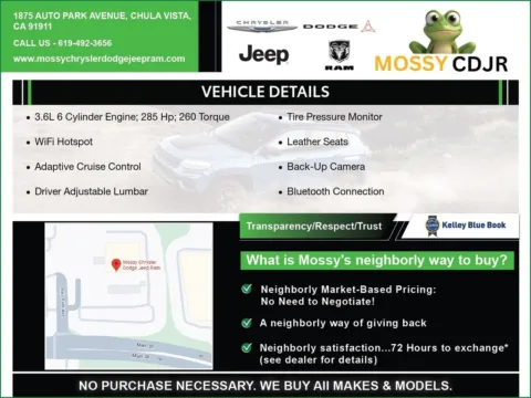Another view of 2026 Jeep Wrangler Sport for sale in Chula Vista, CA at Mossy Chrysler Dodge Jeep Ram