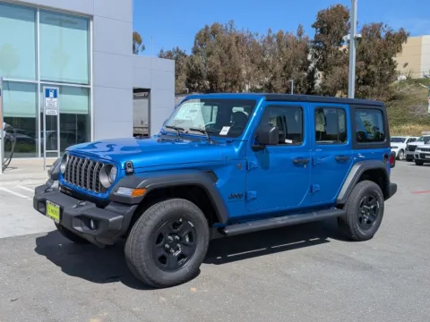 Blue 2026 Jeep Wrangler Sport for sale in Chula Vista, CA