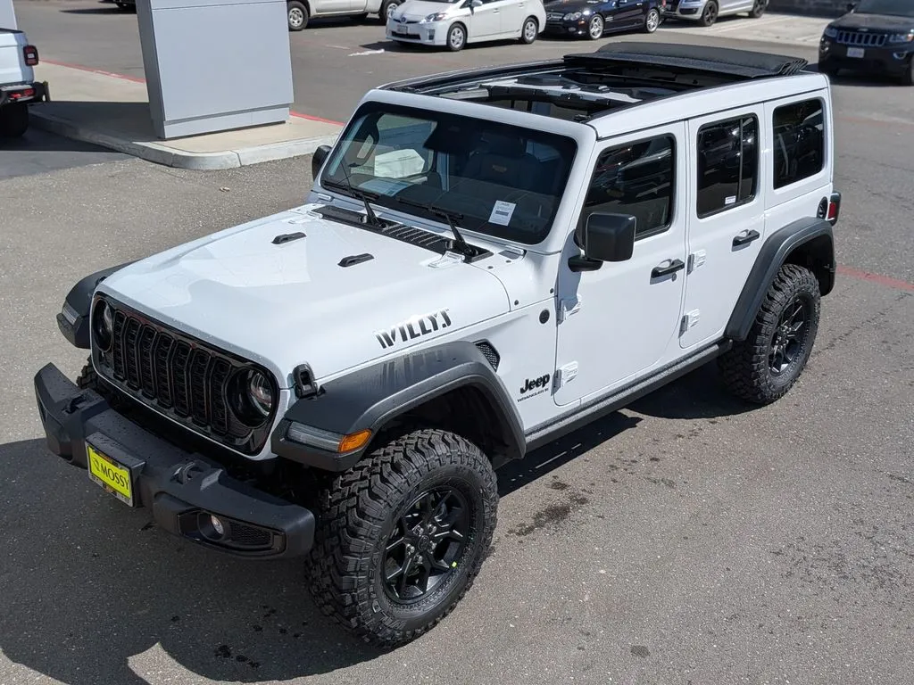 White 2026 Jeep Wrangler Willys for sale in Chula Vista, CA