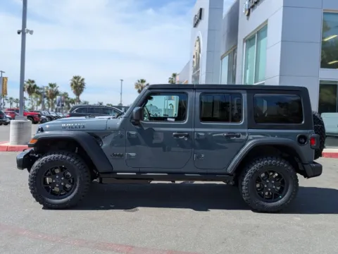 Photos of 2026 Jeep Wrangler Willys for sale in Chula Vista, CA at Mossy Chrysler Dodge Jeep Ram