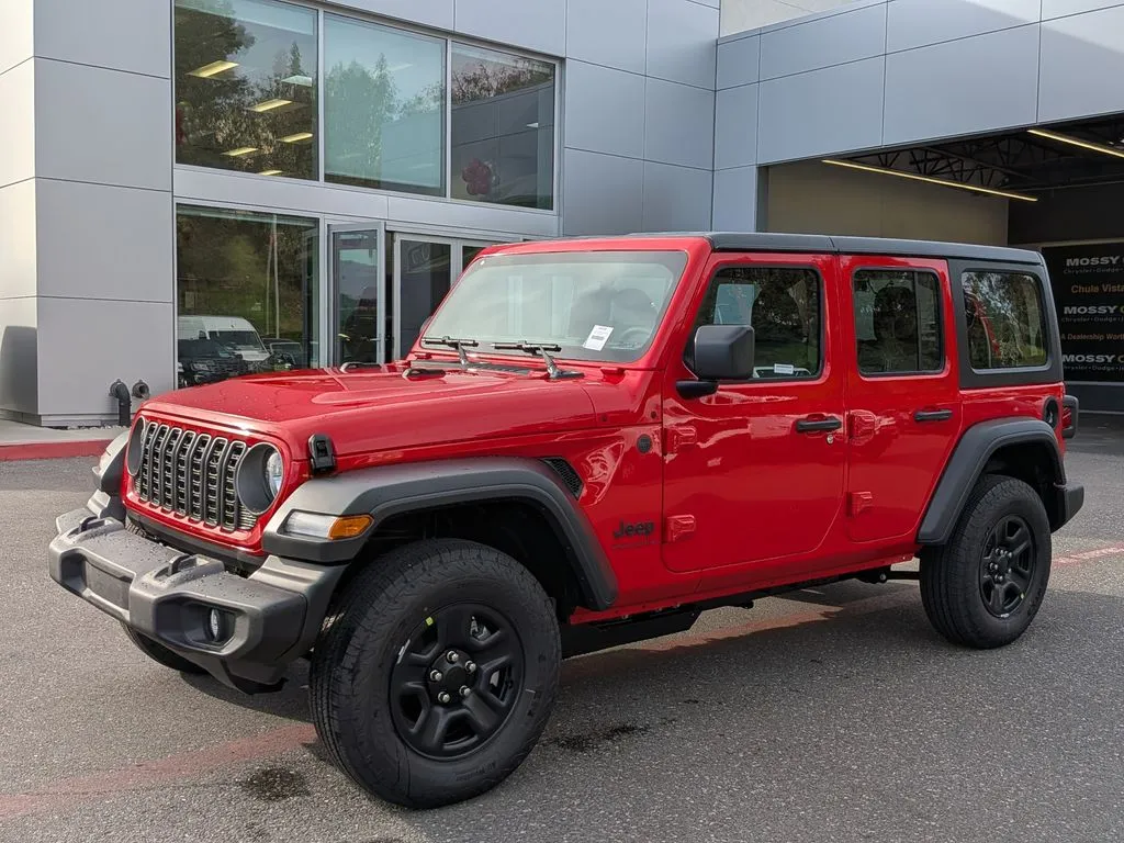 Red 2026 Jeep Wrangler Sport for sale in Chula Vista, CA