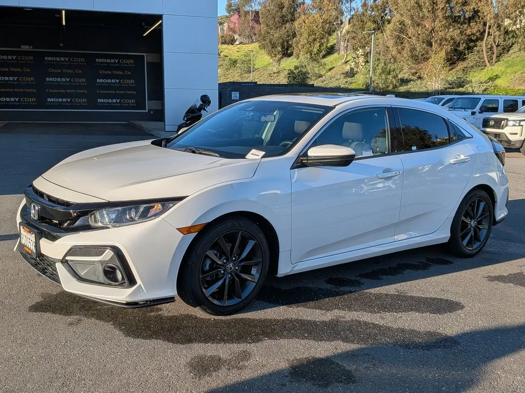 White 2020 Honda Civic EX for sale in Chula Vista, CA