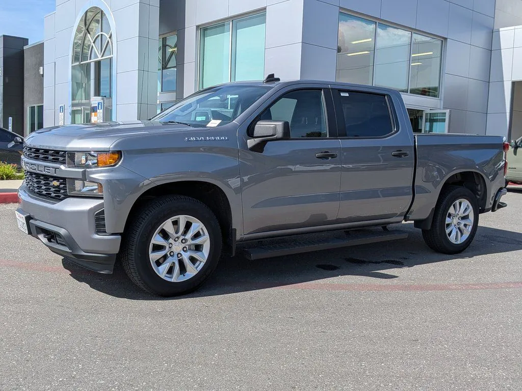 Gray 2022 Chevrolet Silverado 1500 LTD Custom for sale in Chula Vista, CA