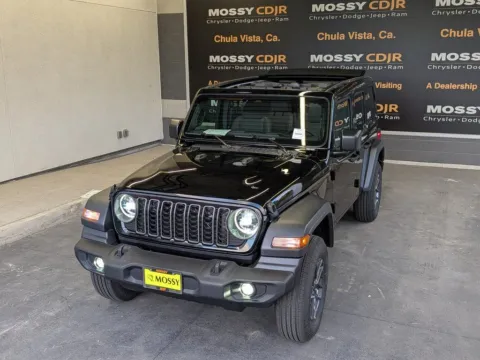 Black 2026 Jeep Wrangler Sport S for sale in Chula Vista, CA