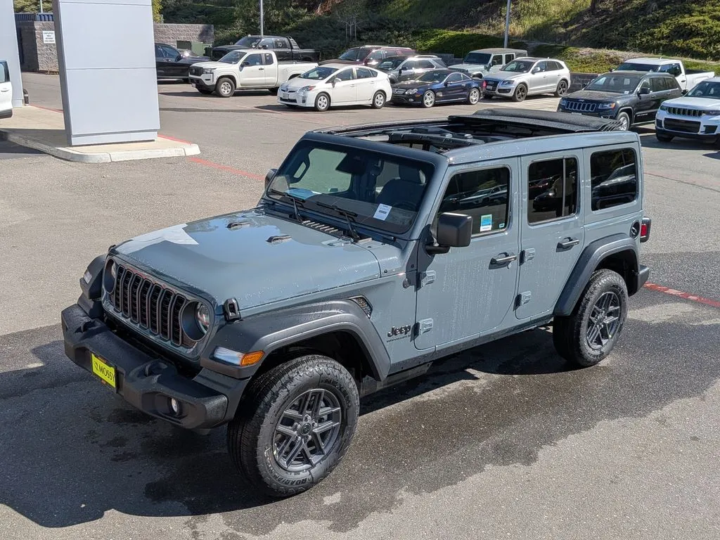 Gray 2026 Jeep Wrangler Sport S for sale in Chula Vista, CA