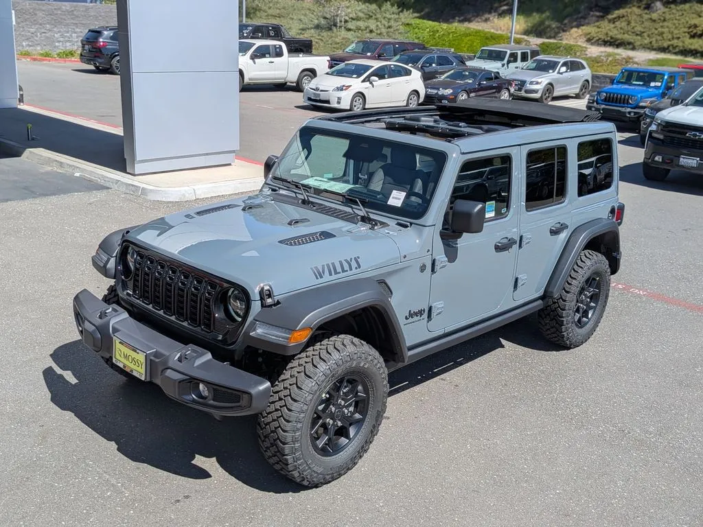 Gray 2026 Jeep Wrangler Willys for sale in Chula Vista, CA