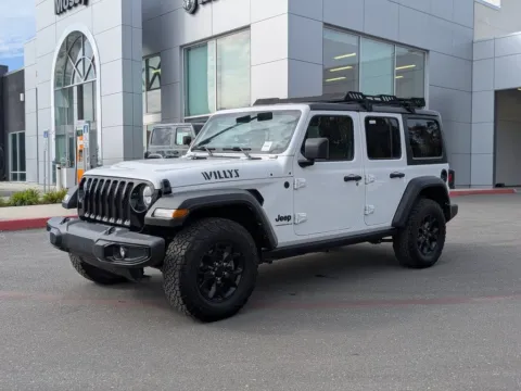 White 2023 Jeep Wrangler Willys for sale in Chula Vista, CA