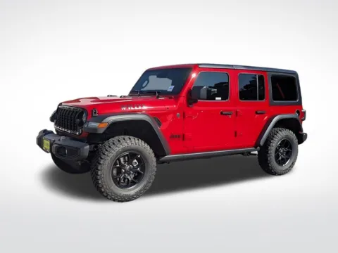 Red 2026 Jeep Wrangler Willys for sale in Chula Vista, CA