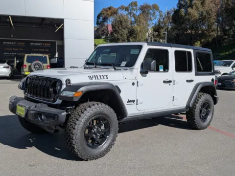 White 2026 Jeep Wrangler Willys for sale in Chula Vista, CA