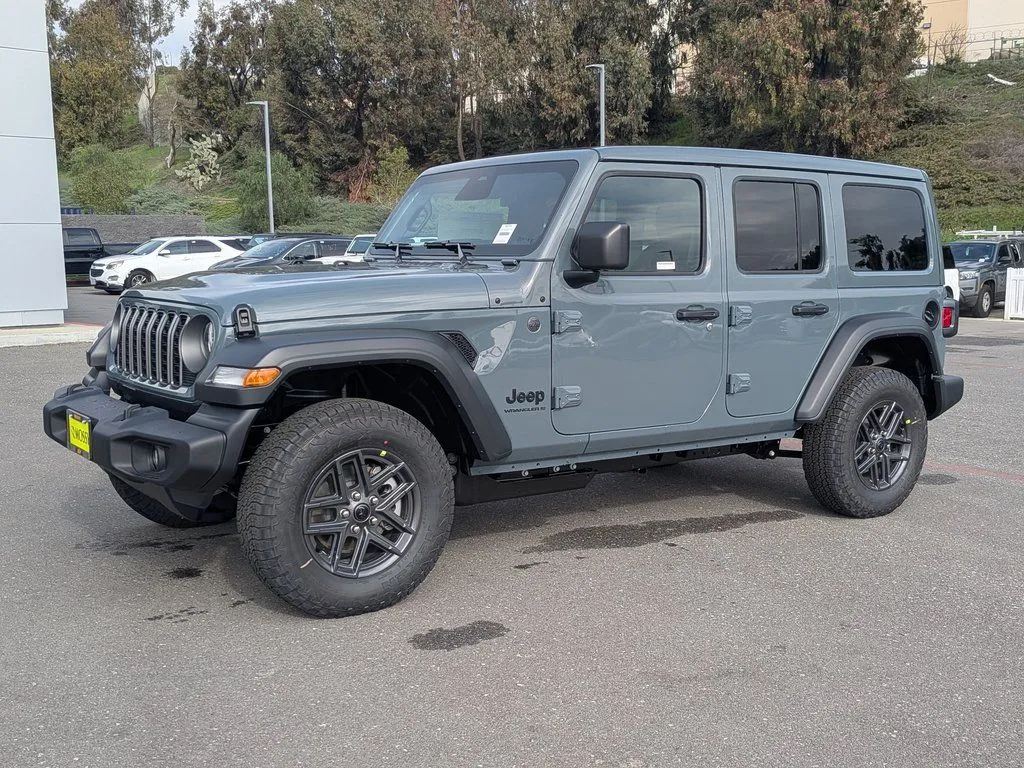 Gray 2026 Jeep Wrangler Sport S for sale in Chula Vista, CA