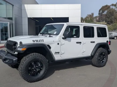 White 2026 Jeep Wrangler Willys for sale in Chula Vista, CA